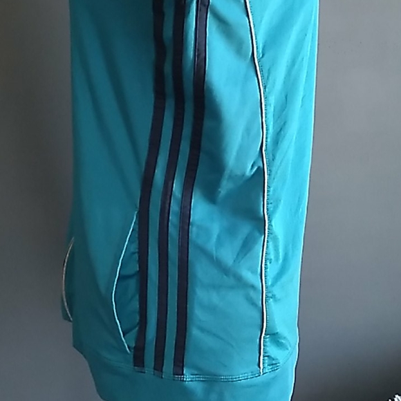 Adidas track zipper jacket sz medium - Picture 5 of 16